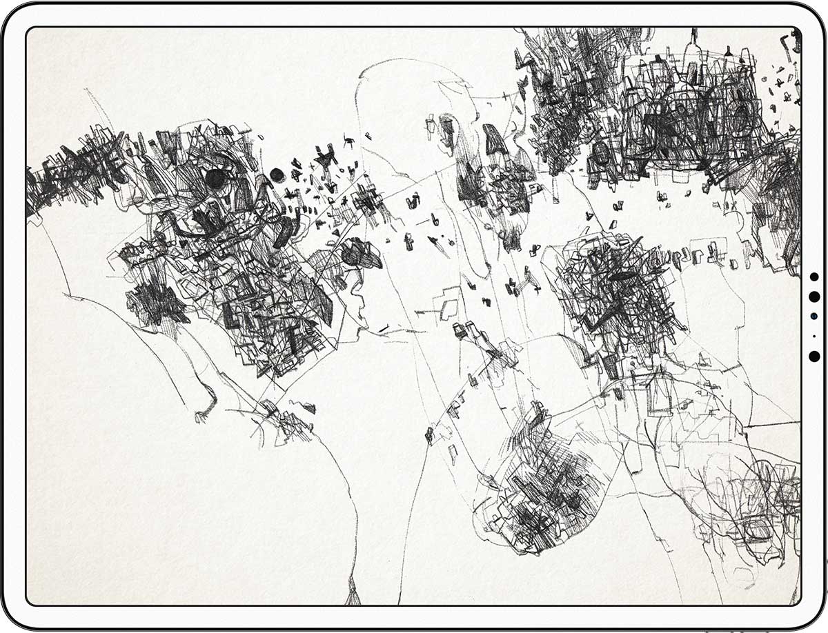 bridge template included image black white