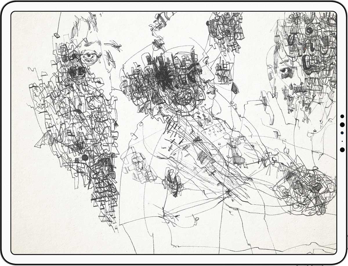 bridge template included image black white