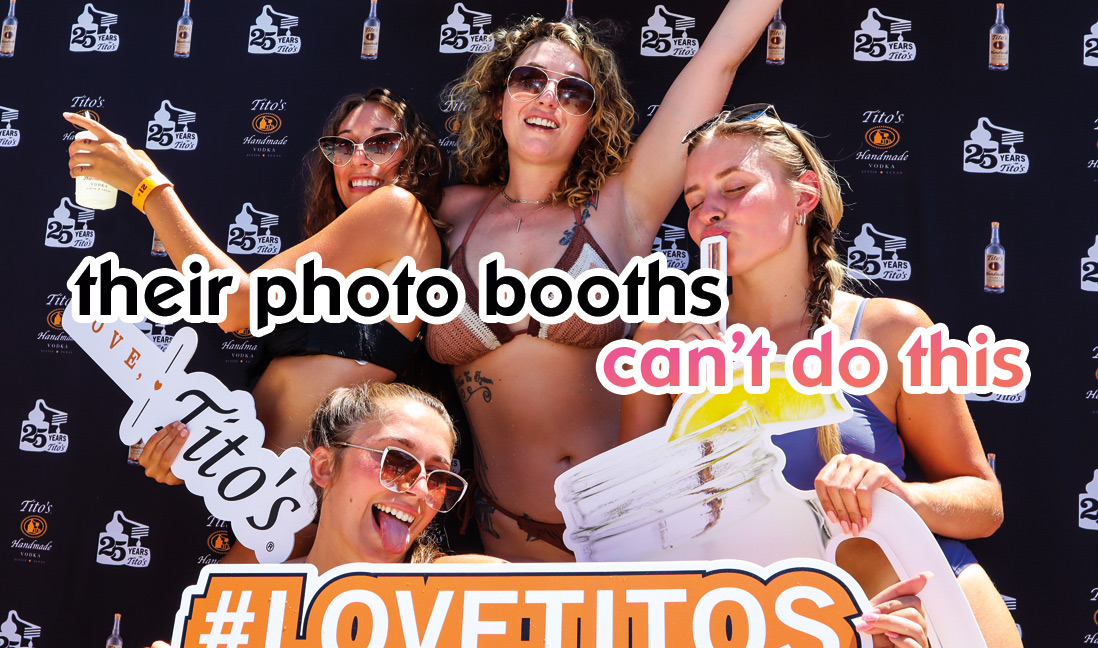 corporate activation outdoor party event photo vodka titos event photography weddings corporate business events photo instant printouts missouri kansas oklahoma arkansas swmo 4-states four states
